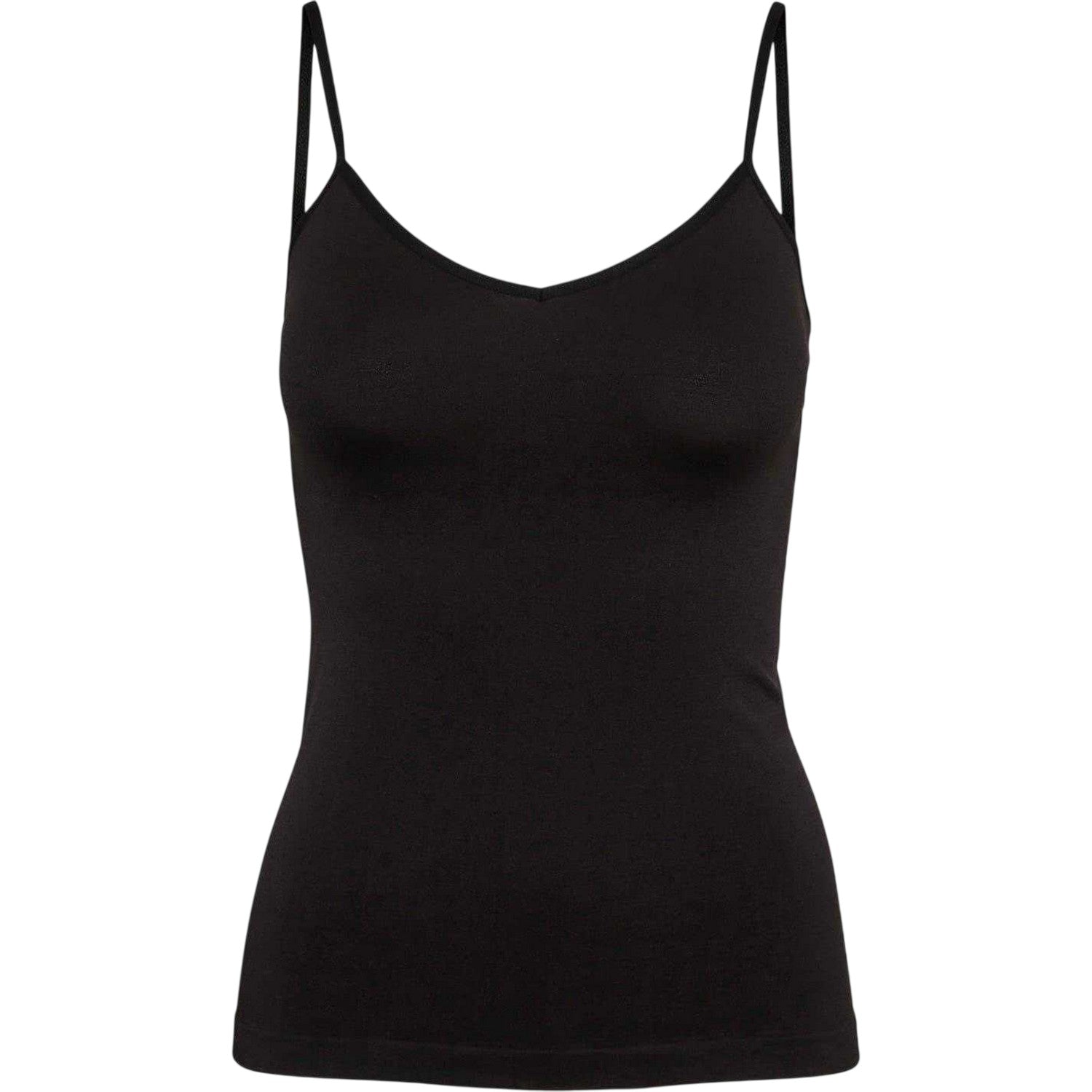 Black - Front - Vero Moda Womens-Ladies Jackie Polyamide Strappy Tank Top