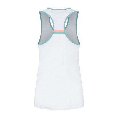 White - Back - K-Swiss Womens-Ladies Slim Sleeveless Tank Top