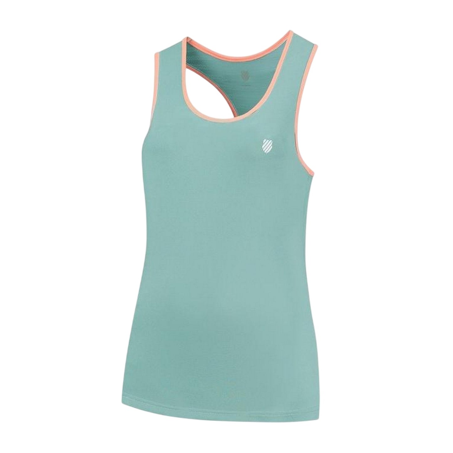 Blue - Front - K-Swiss Womens-Ladies Slim Sleeveless Tank Top