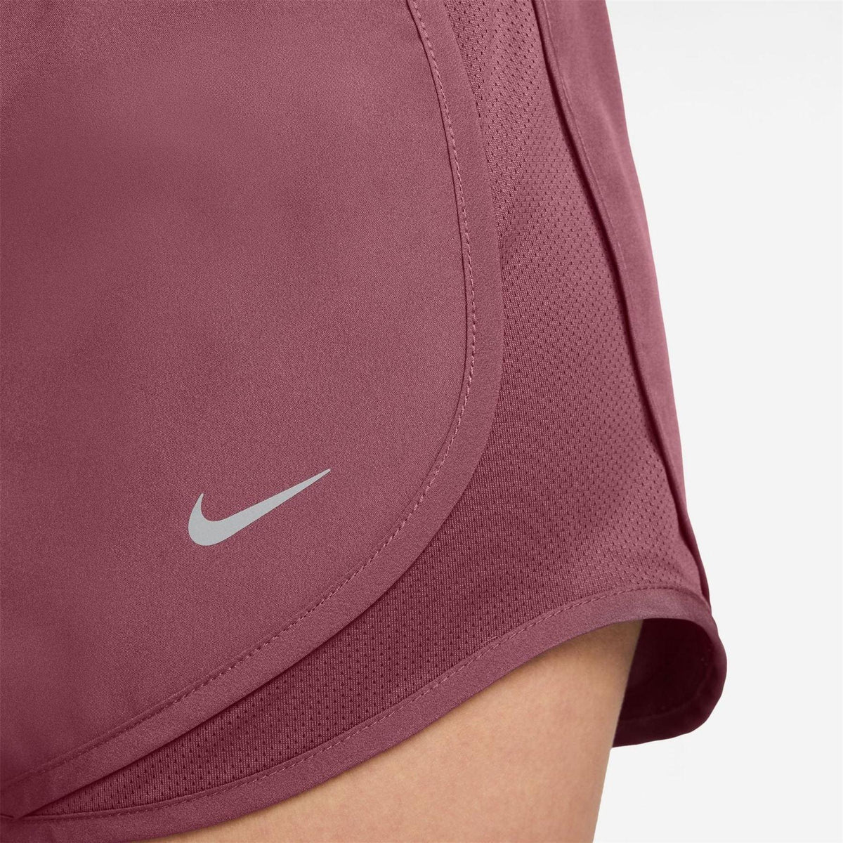 Pink Smoke - Lifestyle - Nike Womens-Ladies Tempo Dri-FIT Mid Rise Running Shorts