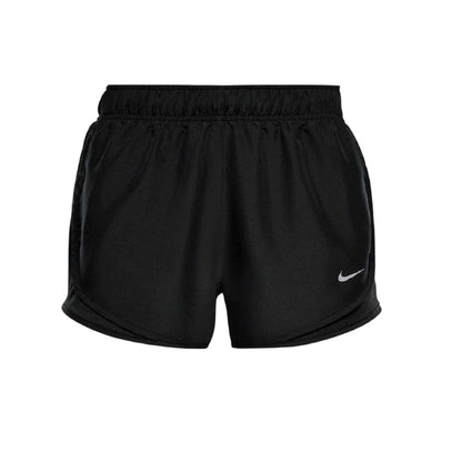 Black - Front - Nike Womens-Ladies Tempo Dri-FIT Mid Rise Running Shorts