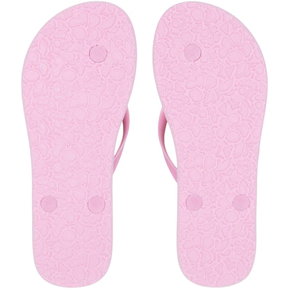 Green-Pink - Lifestyle - Roxy Womens-Ladies Open Toe Beach Flat Flip Flops
