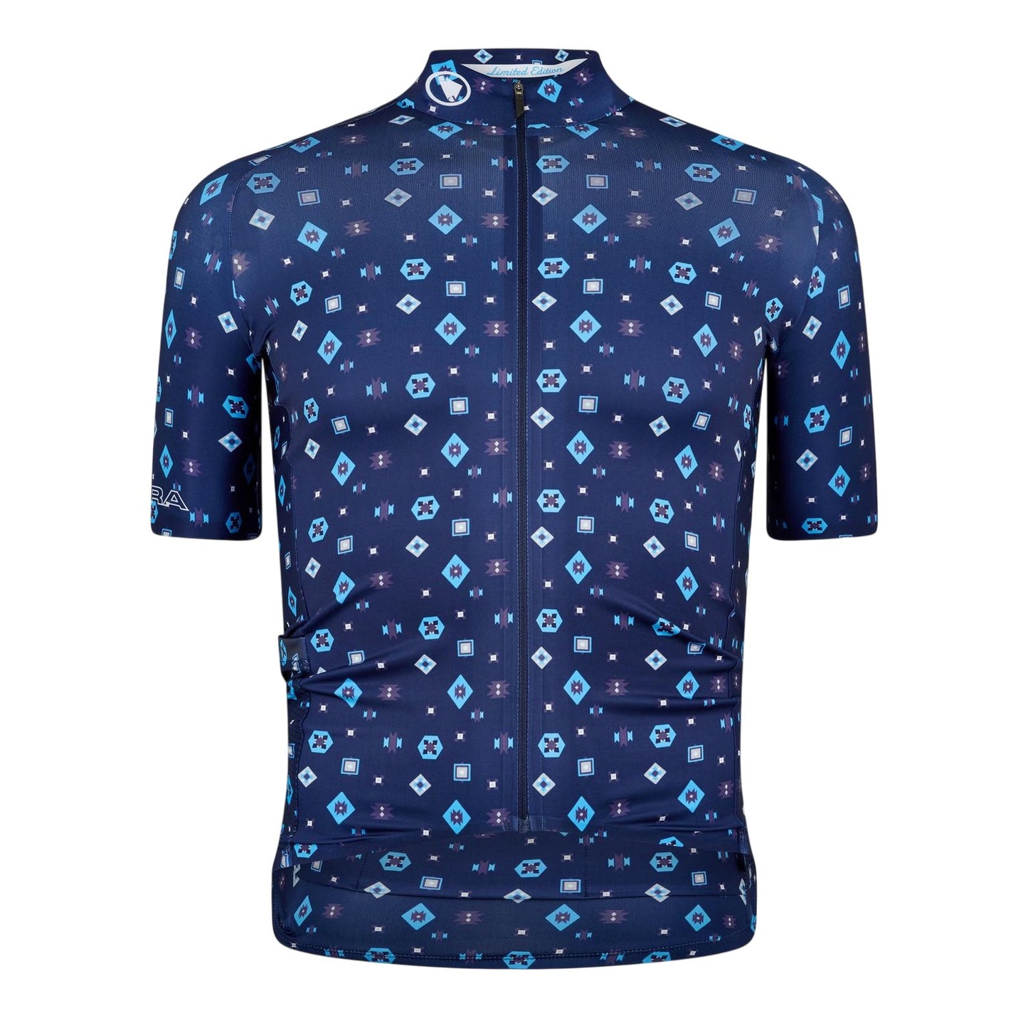 Blue - Front - Endura Mens Supercraft Regular Cycling Jersey