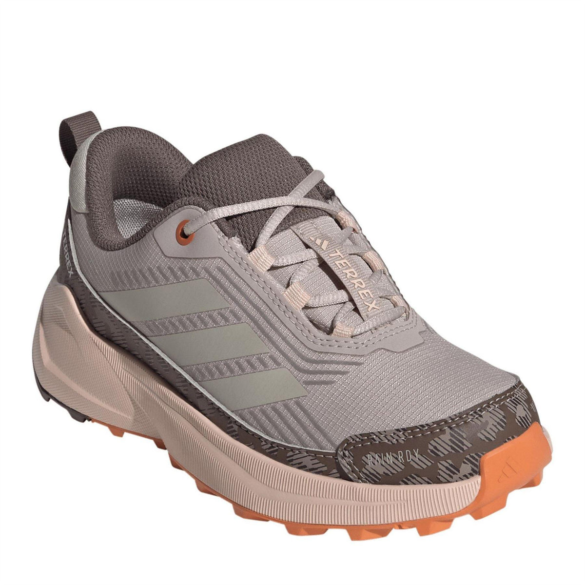 Taupe - Side - Adidas Womens-Ladies Terrex Trailmaker Waterproof Hiking Shoes