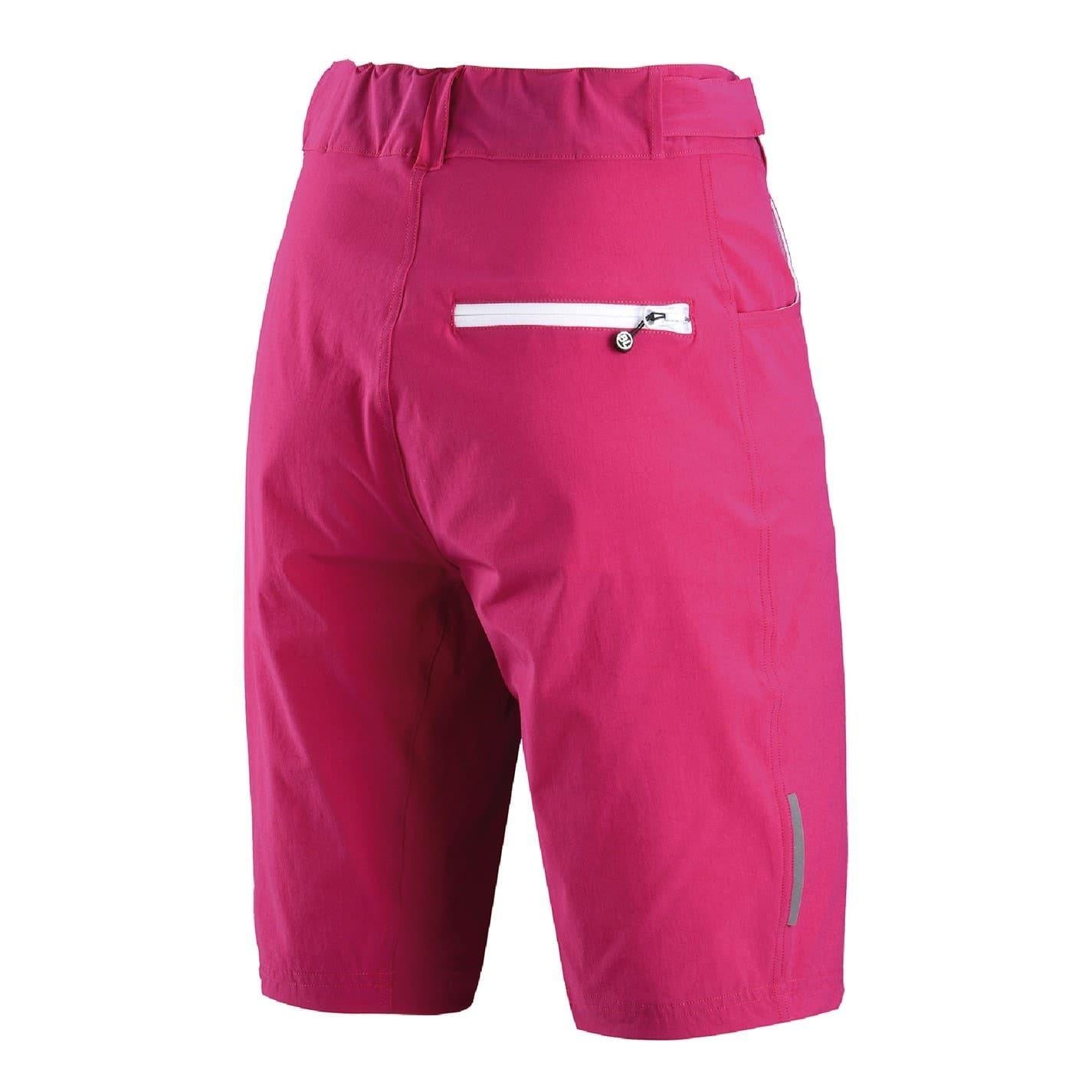 Fuchsia - Back - Bicycle Line Womens-Ladies Imola Baggy Shorts