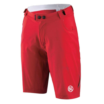 Red - Front - Bicycle Line Womens-Ladies Imola Baggy Shorts