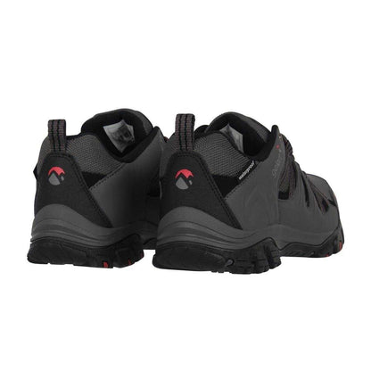 Charcoal - Back - Gelert Mens Horizon Waterproof Low Trainers