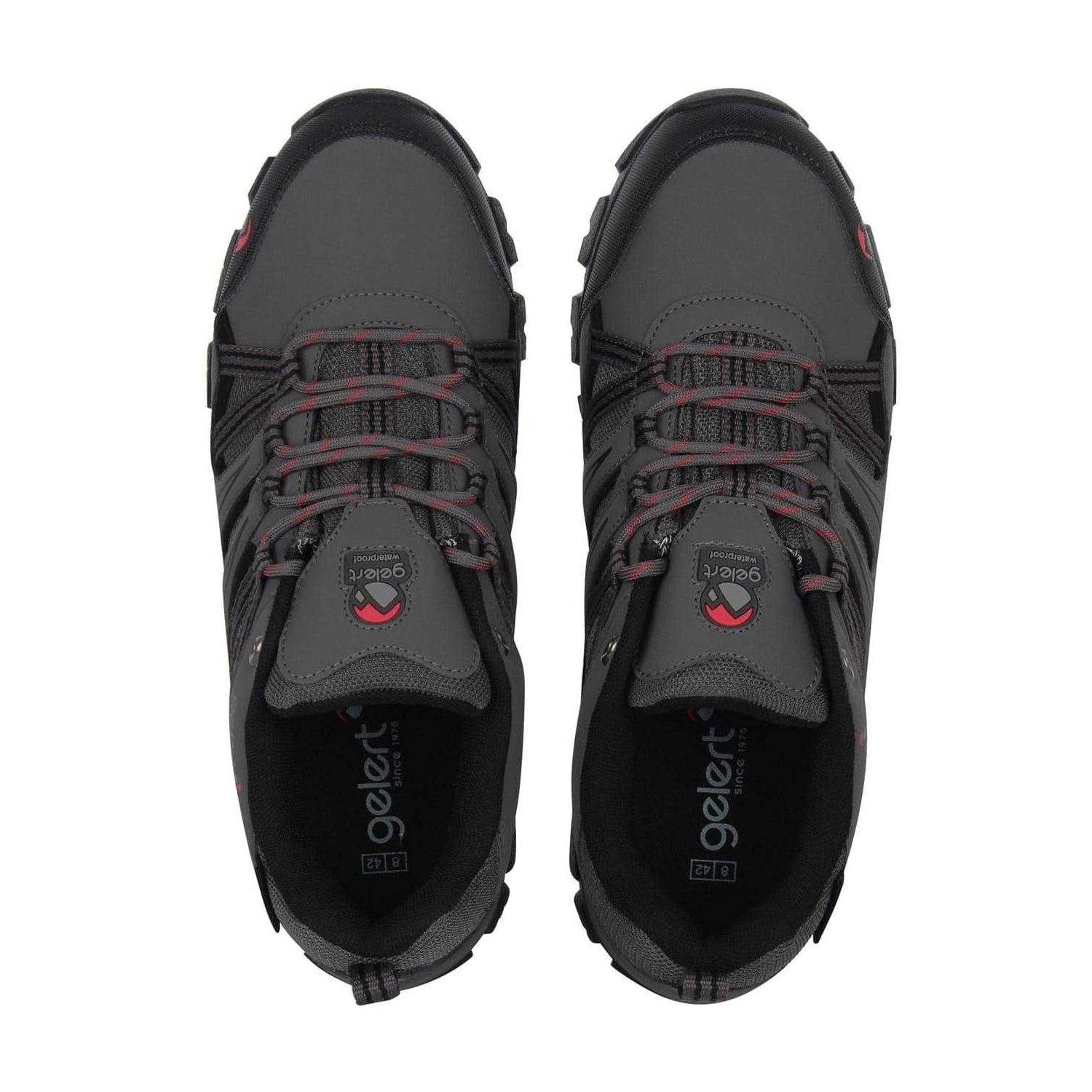Charcoal - Lifestyle - Gelert Mens Horizon Waterproof Low Trainers