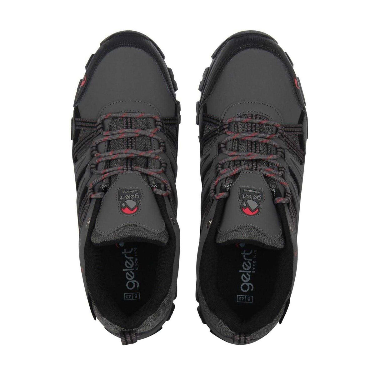 Charcoal - Lifestyle - Gelert Mens Horizon Waterproof Low Trainers