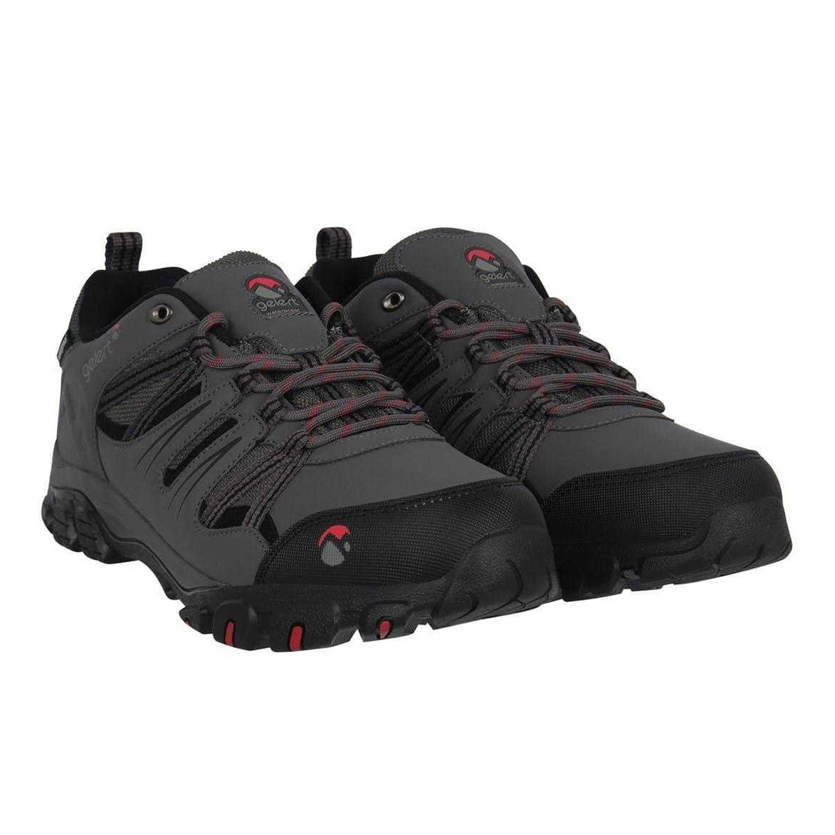 Charcoal - Pack Shot - Gelert Mens Horizon Waterproof Low Trainers