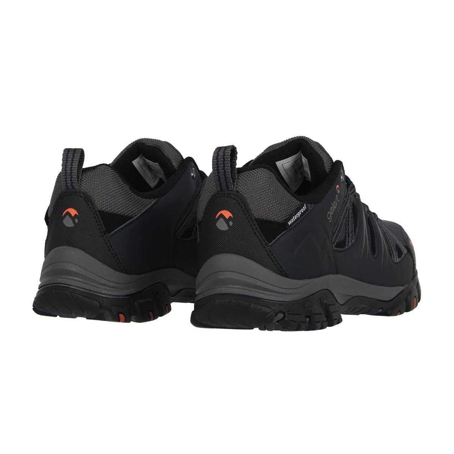 Navy - Back - Gelert Mens Horizon Waterproof Low Trainers
