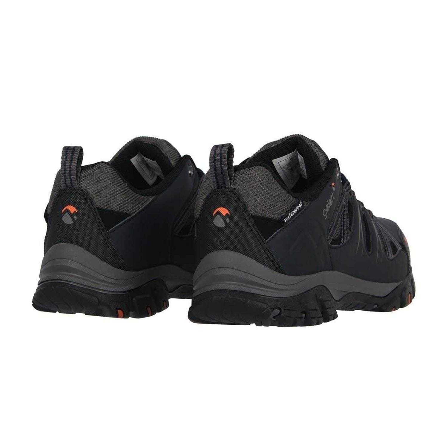 Navy - Back - Gelert Mens Horizon Waterproof Low Trainers