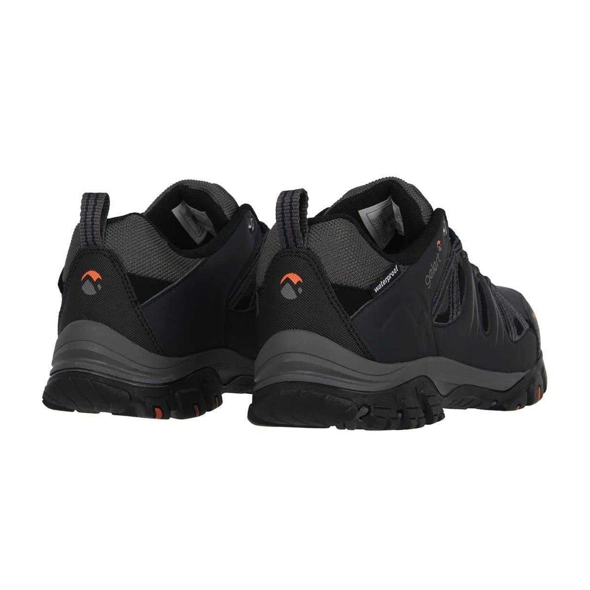 Navy - Back - Gelert Mens Horizon Waterproof Low Trainers