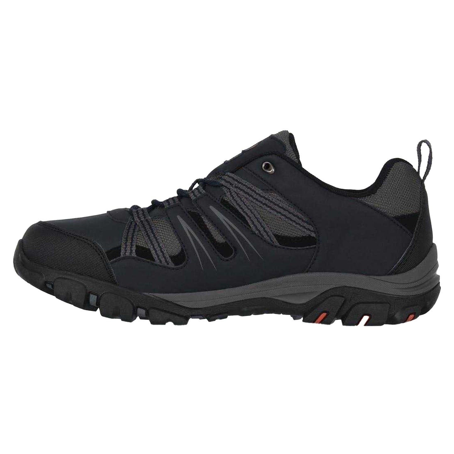 Navy - Side - Gelert Mens Horizon Waterproof Low Trainers