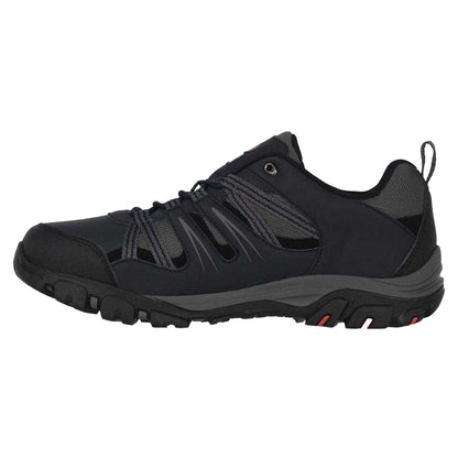 Navy - Side - Gelert Mens Horizon Waterproof Low Trainers