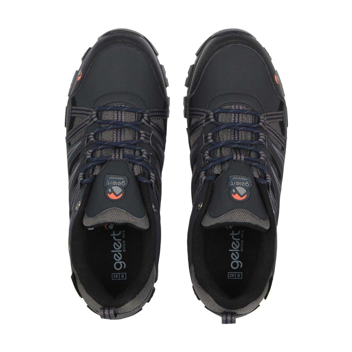 Navy - Lifestyle - Gelert Mens Horizon Waterproof Low Trainers