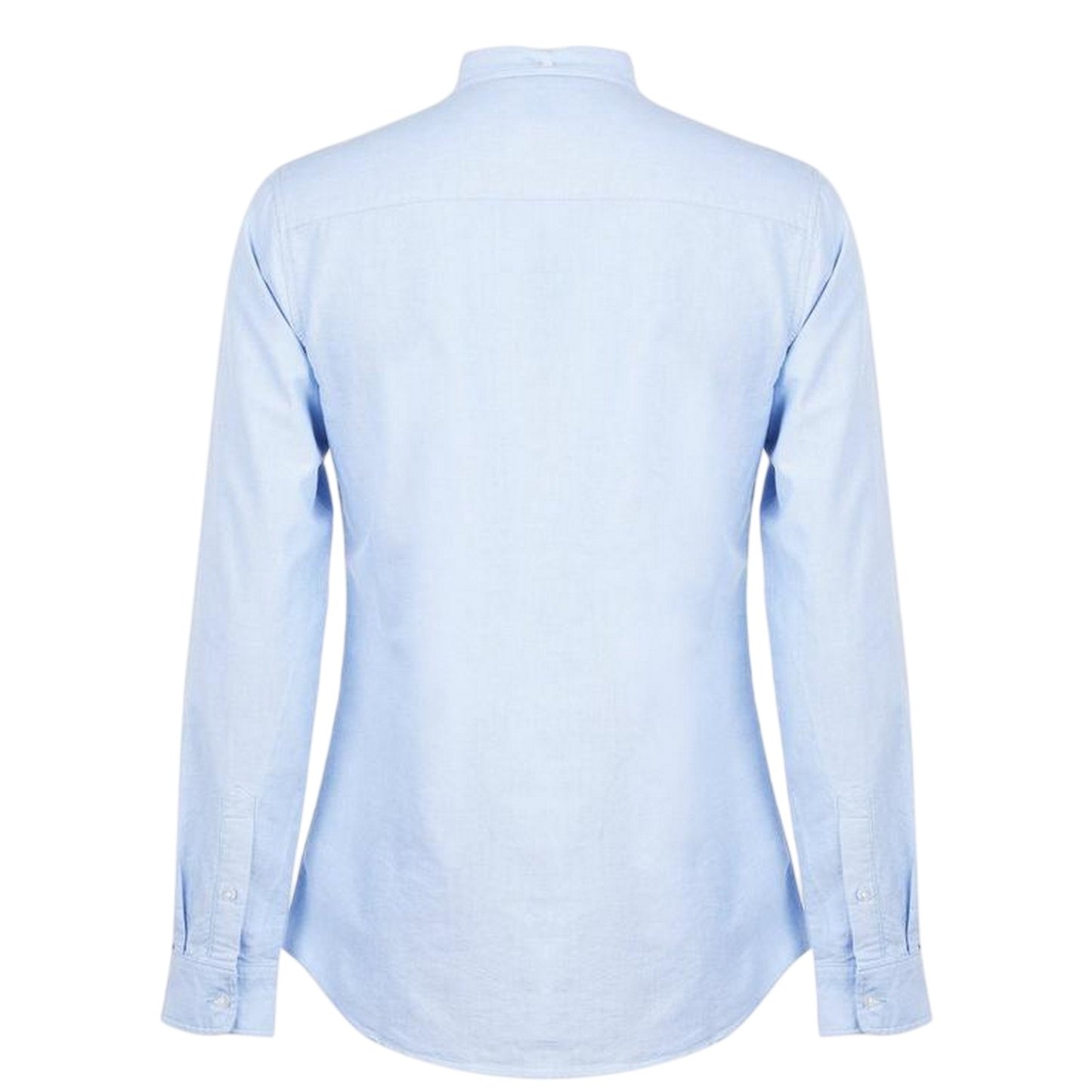 Blue - Back - Firetrap Mens Basic Oxford Cotton Button-Down Shirt