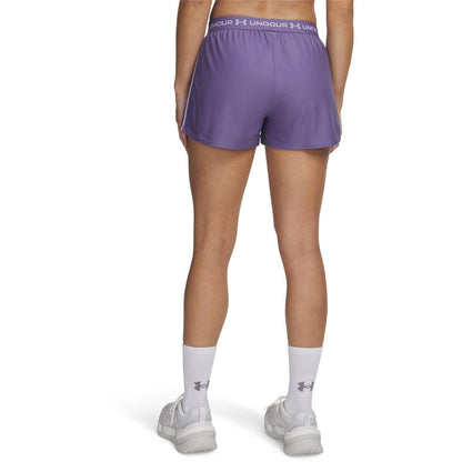 Luxe - Back - Under Armour Womens-Ladies Play Up 2 in 1 Shorts