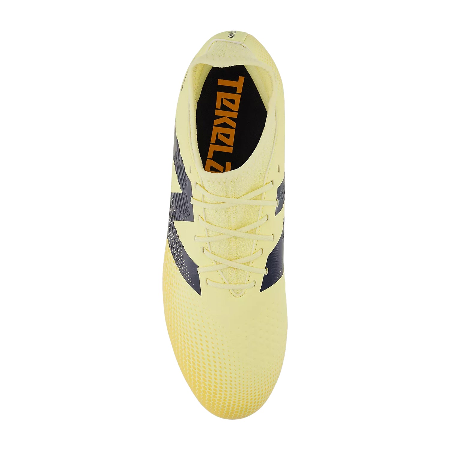 Orange-Black - Lifestyle - New Balance Mens Tekela V4+ Magique Gradient Knitted Collar Firm Ground Football Boots