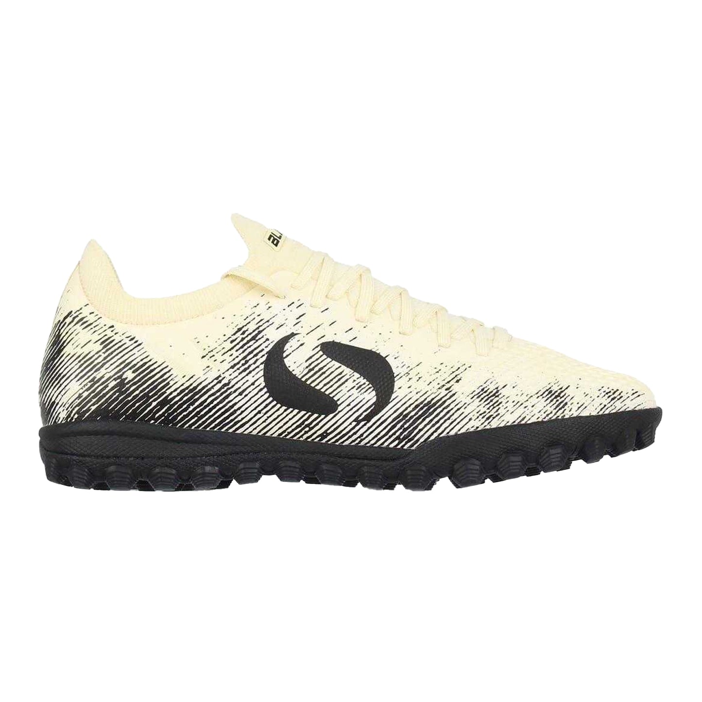 Lemonade-Black - Front - Sondico Childrens-Kids Blaze Astro Turf Trainers