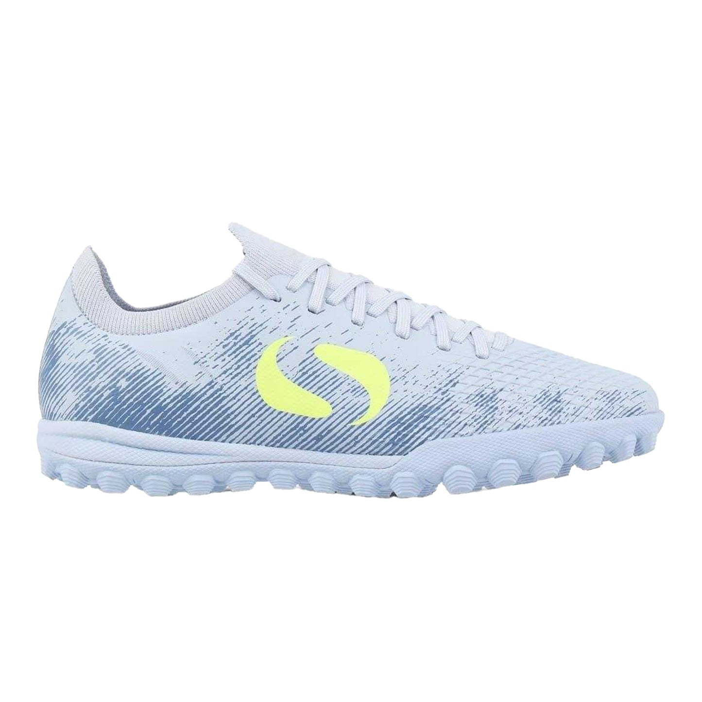 Purple-Lime - Front - Sondico Childrens-Kids Blaze Astro Turf Trainers
