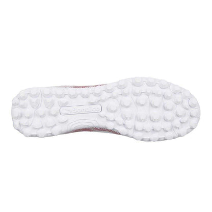 Red-White - Lifestyle - Sondico Childrens-Kids Blaze Astro Turf Trainers