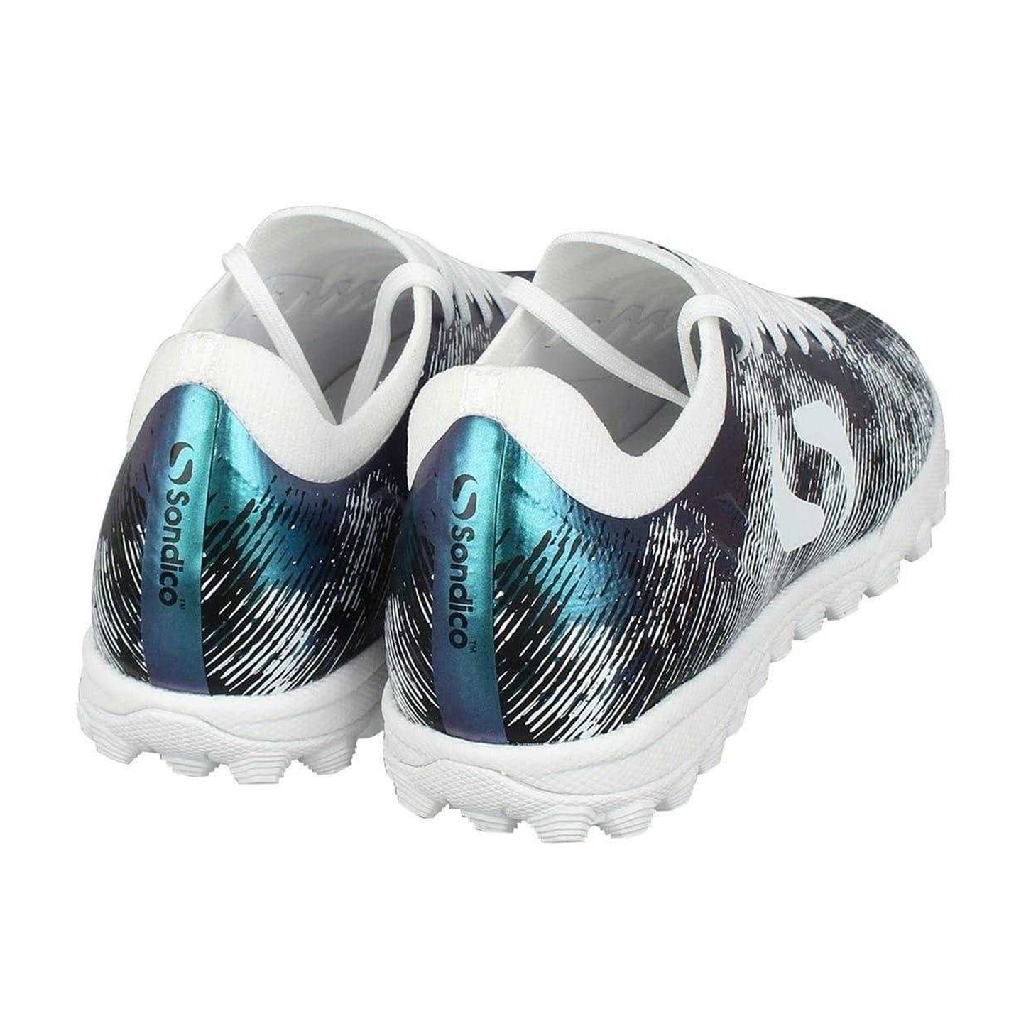 Turquoise - Back - Sondico Childrens-Kids Blaze Astro Turf Trainers