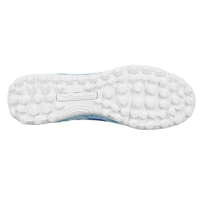 White-Blue - Lifestyle - Sondico Childrens-Kids Blaze Astro Turf Trainers