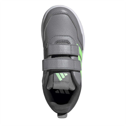 Grey-Green - Lifestyle - Adidas Boys Tensaur Hook and Loop Trainers