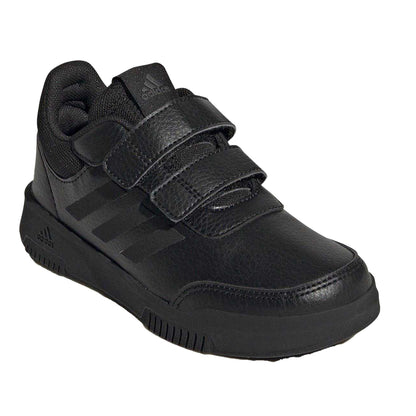 Triple Black - Pack Shot - Adidas Boys Tensaur Hook and Loop Trainers