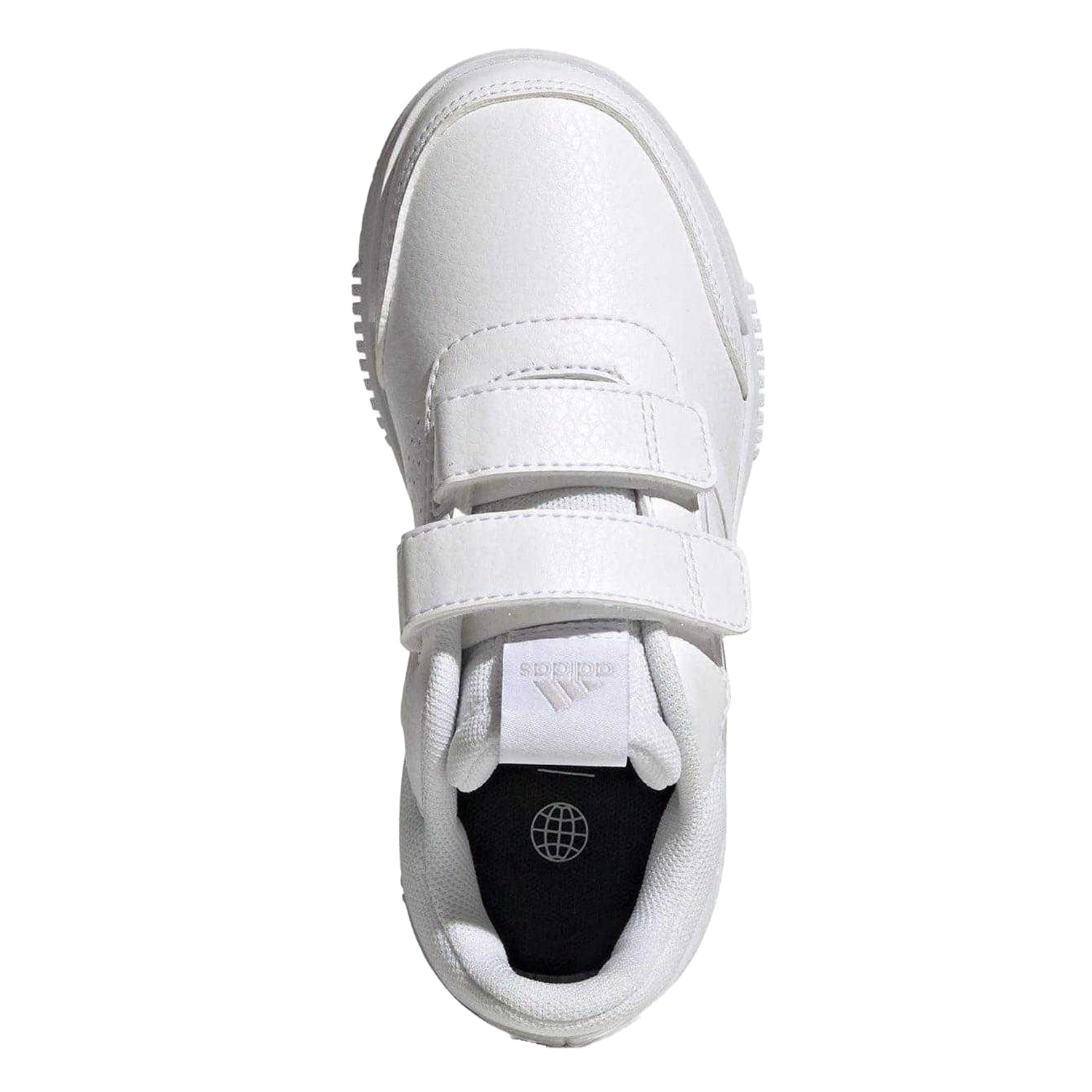 White - Lifestyle - Adidas Boys Tensaur Hook and Loop Trainers
