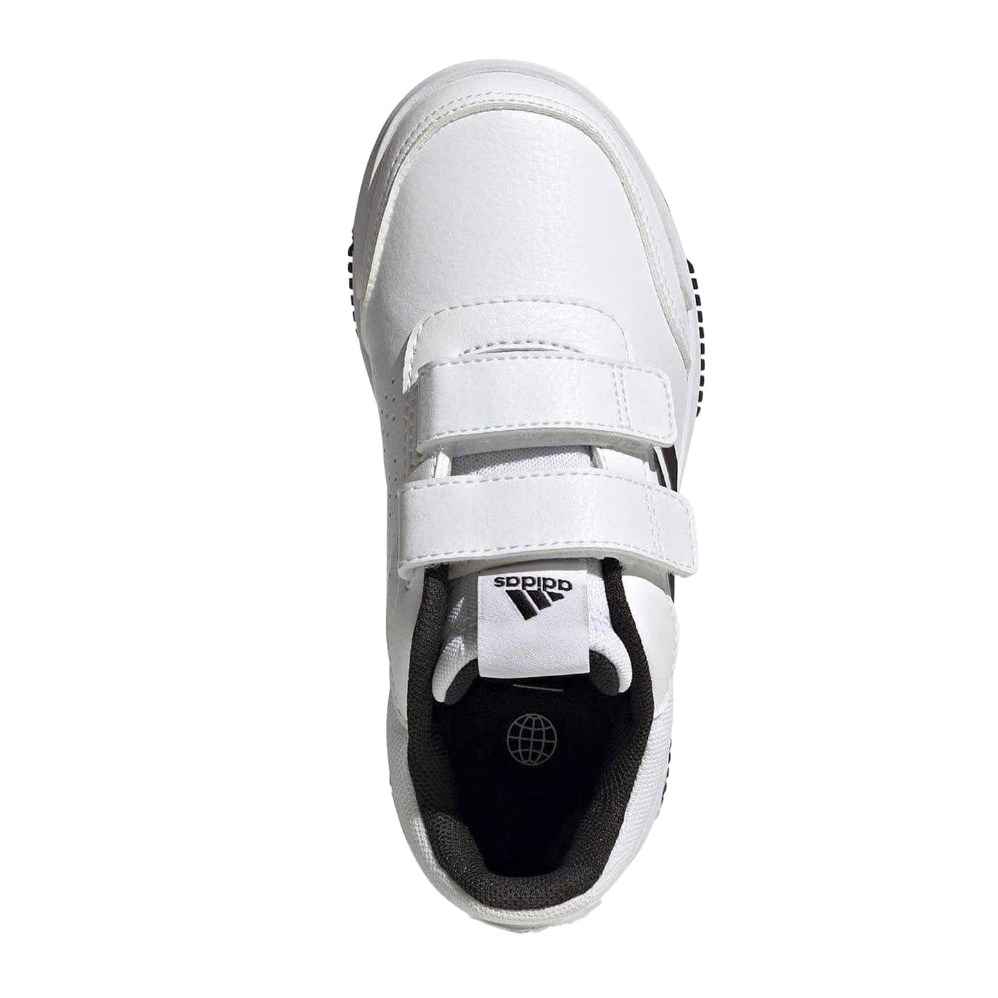 White-Black - Lifestyle - Adidas Boys Tensaur Hook and Loop Trainers