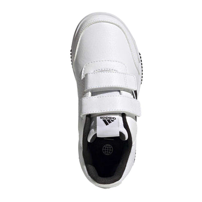 White-Black - Lifestyle - Adidas Boys Tensaur Hook and Loop Trainers
