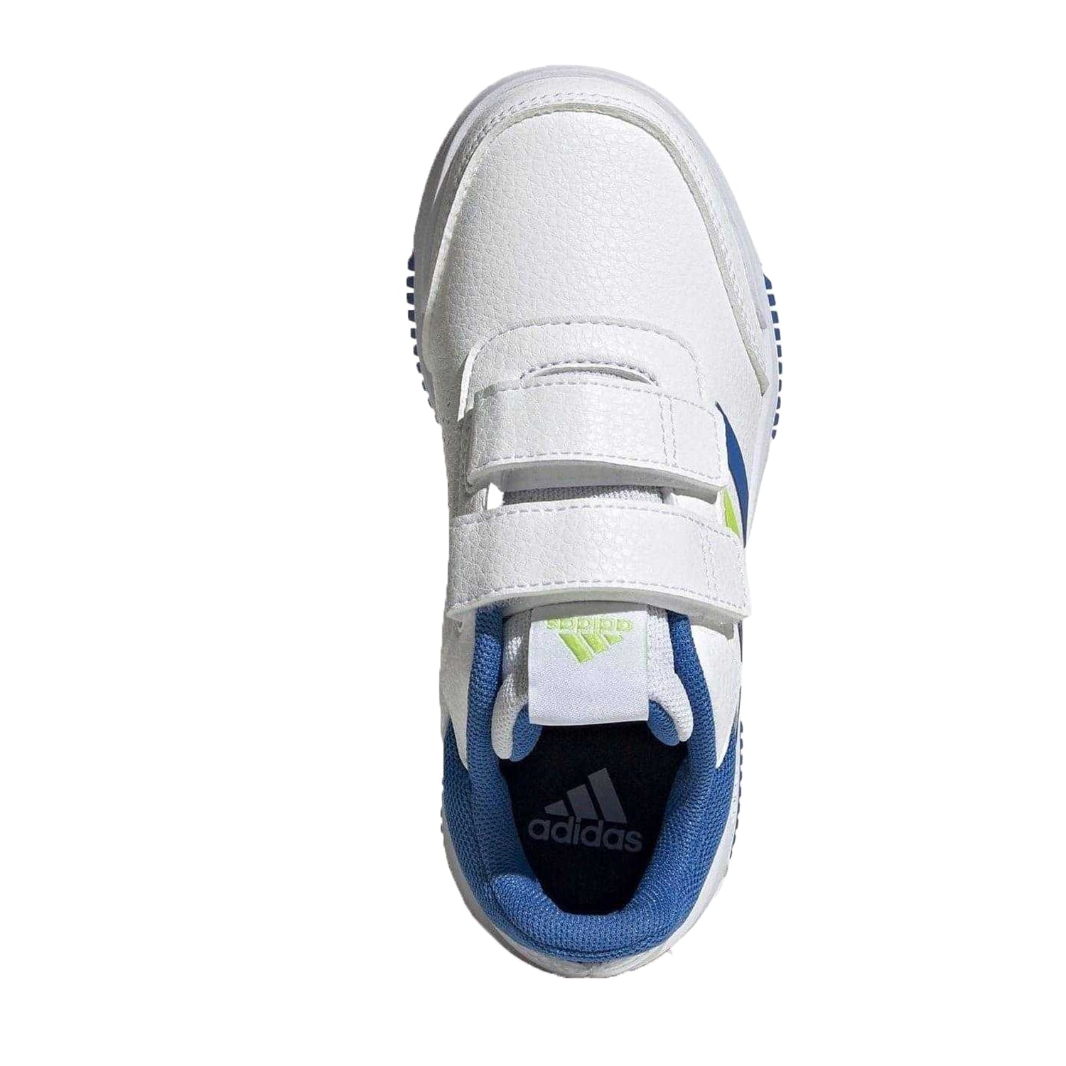 White-Royal Blue - Lifestyle - Adidas Boys Tensaur Hook and Loop Trainers