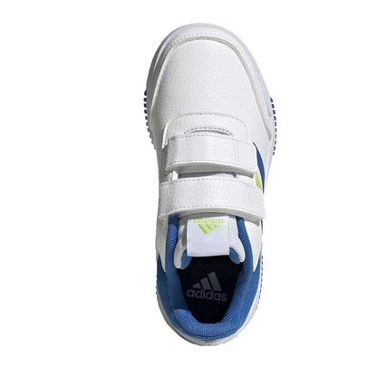 White-Royal Blue - Lifestyle - Adidas Boys Tensaur Hook and Loop Trainers