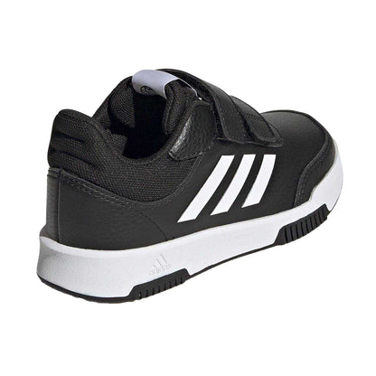 Black-White - Back - Adidas Boys Tensaur Hook and Loop Trainers