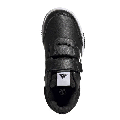 Black-White - Lifestyle - Adidas Boys Tensaur Hook and Loop Trainers