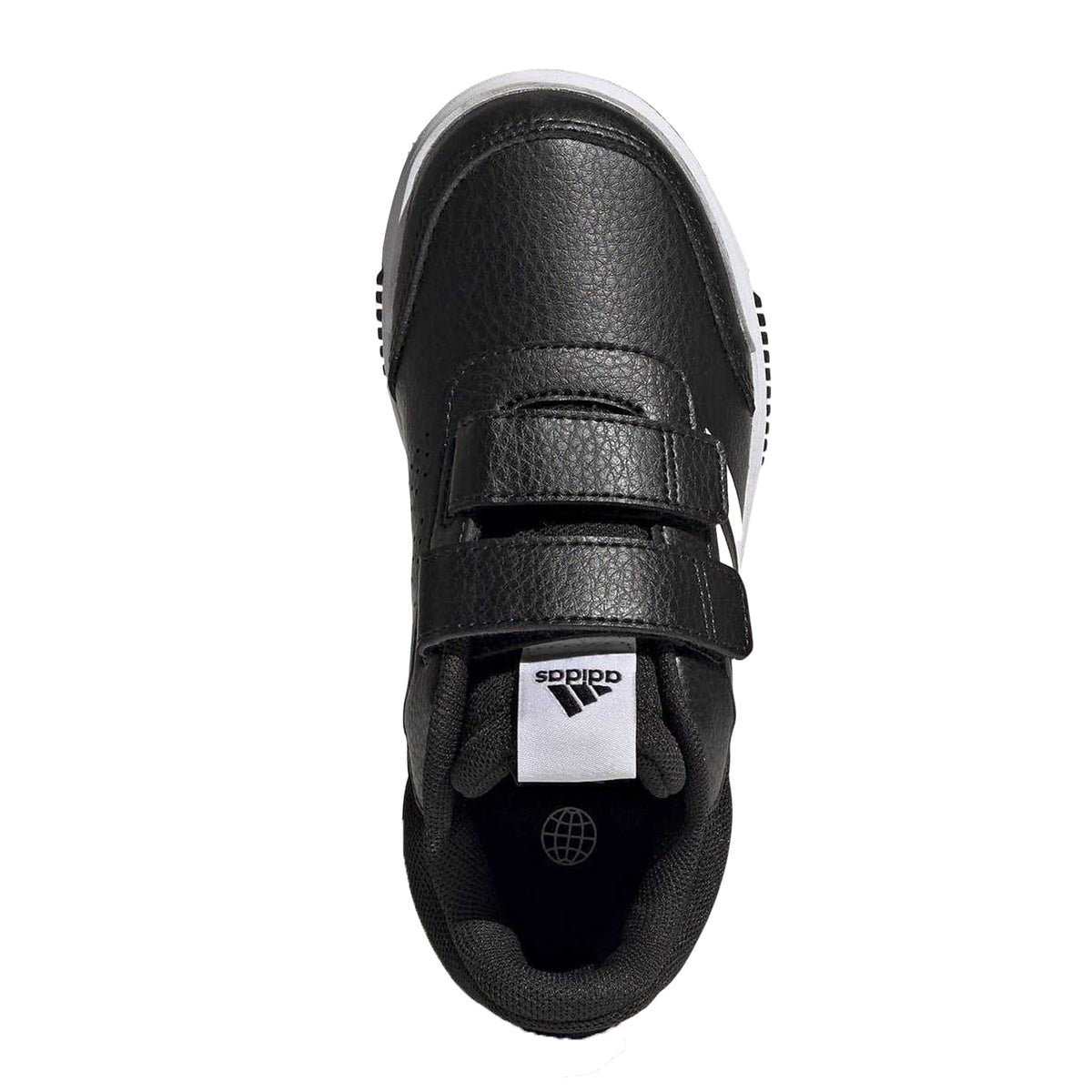 Black-White - Lifestyle - Adidas Boys Tensaur Hook and Loop Trainers