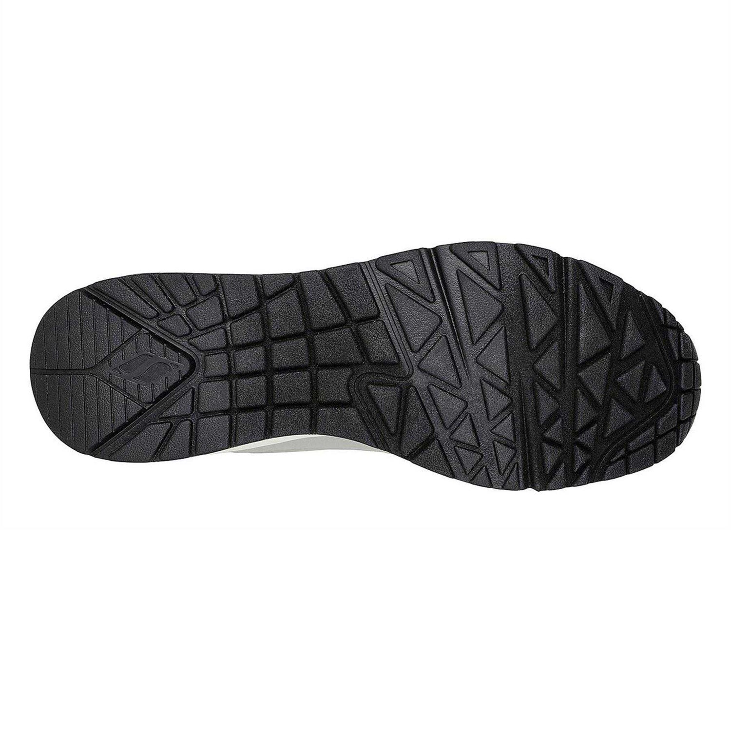 Light Grey - Lifestyle - Skechers Mens Uno Stand On Air Skech-Air Trainers