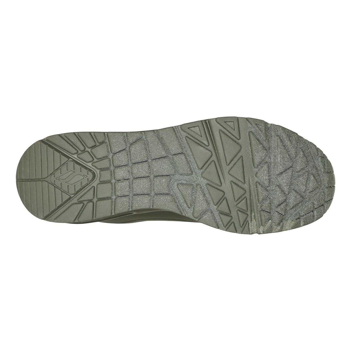 Olive - Lifestyle - Skechers Mens Uno Stand On Air Skech-Air Trainers