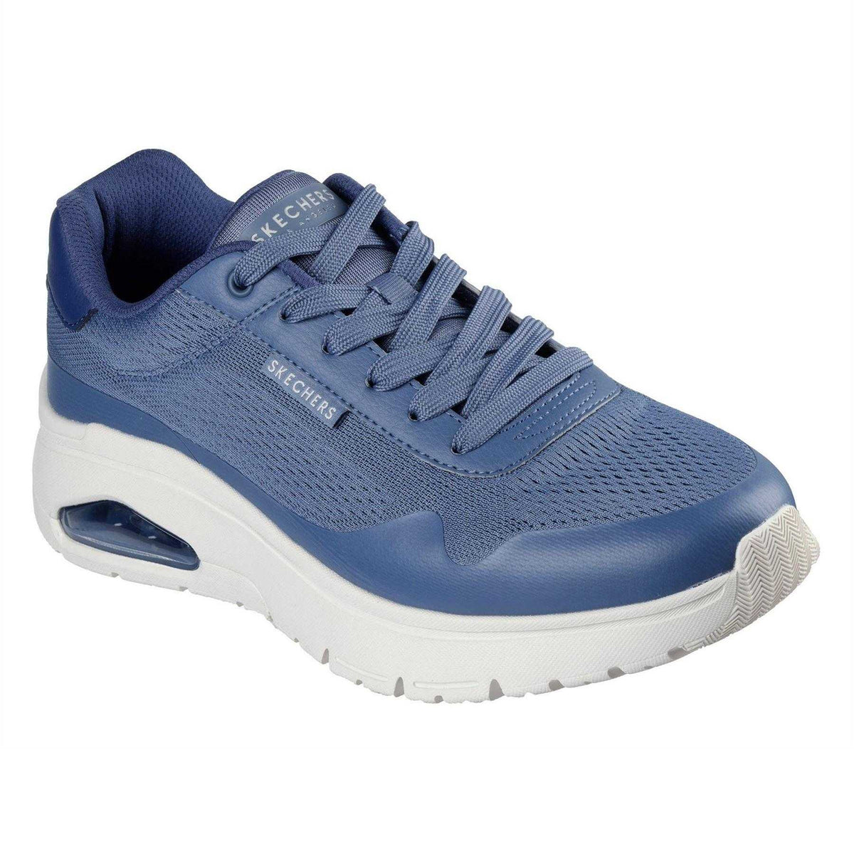 Slate - Pack Shot - Skechers Mens Uno Stand On Air Skech-Air Trainers