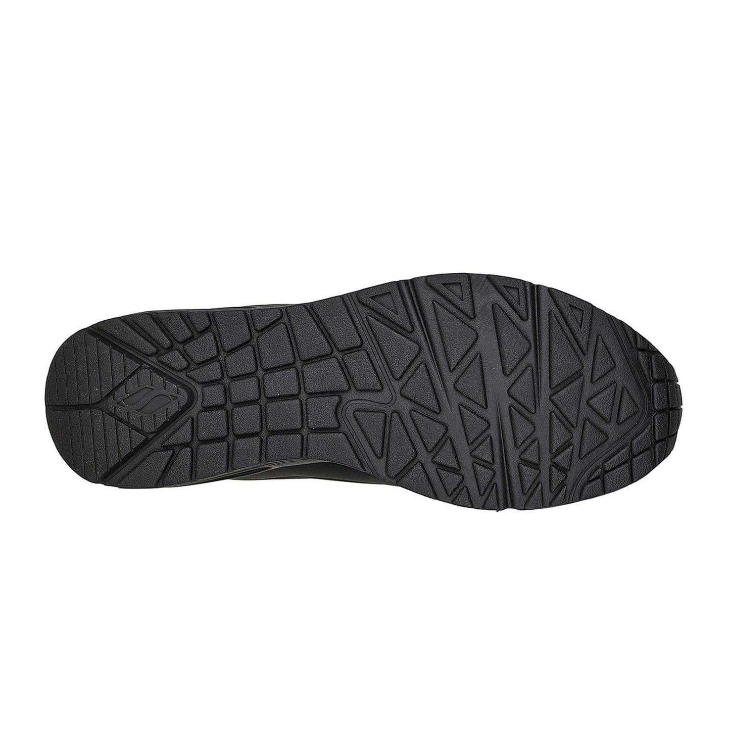 Triple Black - Lifestyle - Skechers Mens Uno Stand On Air Skech-Air Trainers