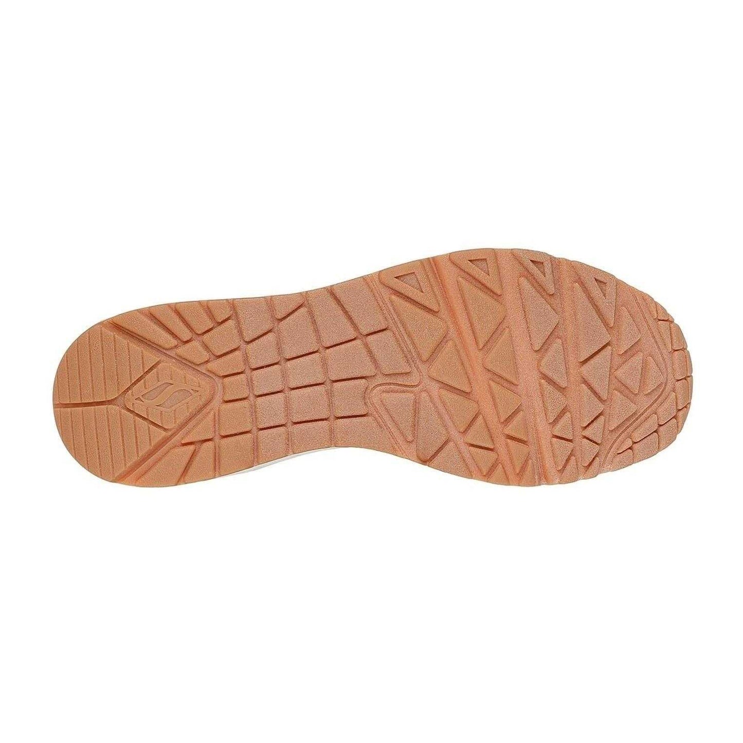 Brown - Lifestyle - Skechers Mens Uno Stand On Air Skech-Air Trainers