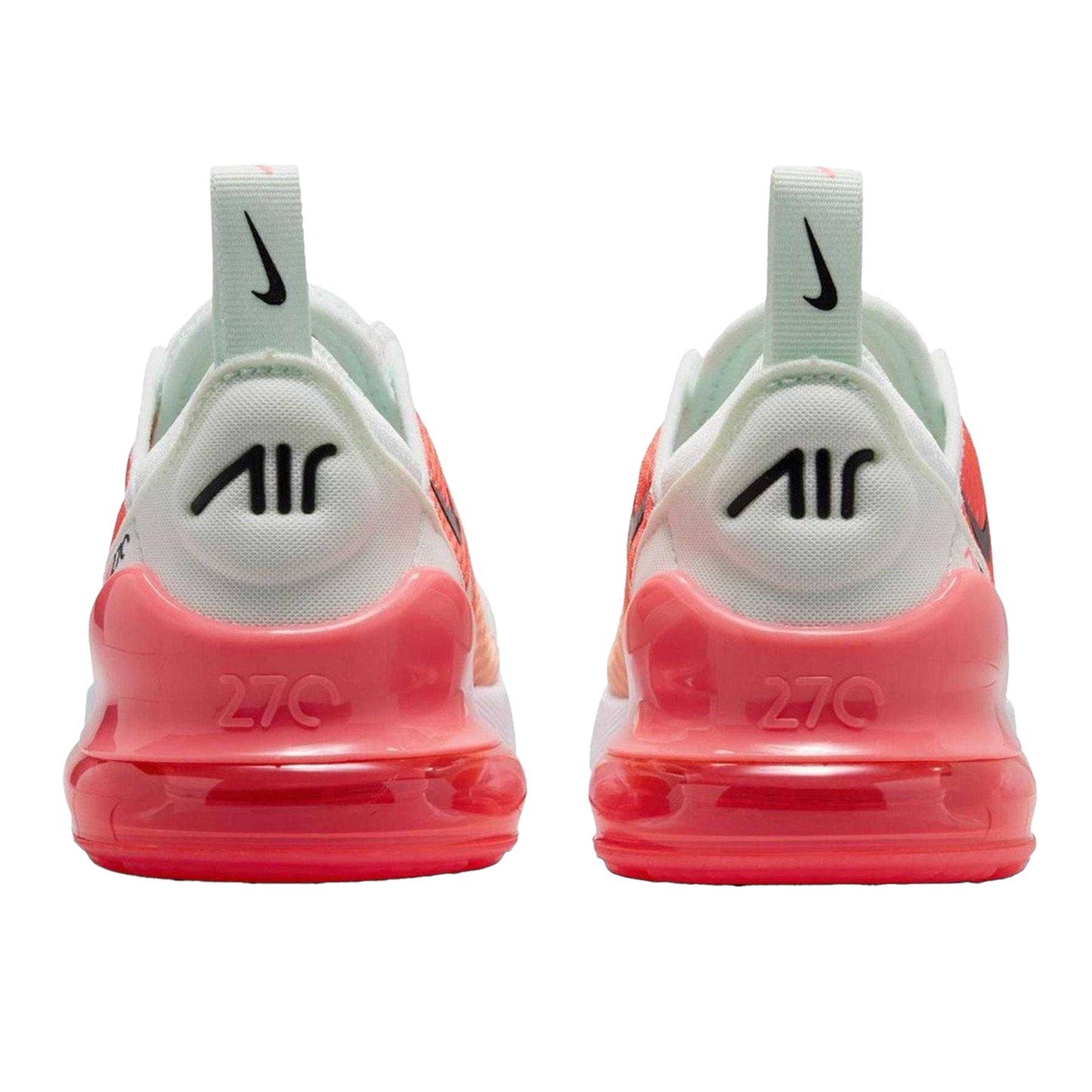 Green - Back - Nike Childrens-Kids Air Max 270 Trainers