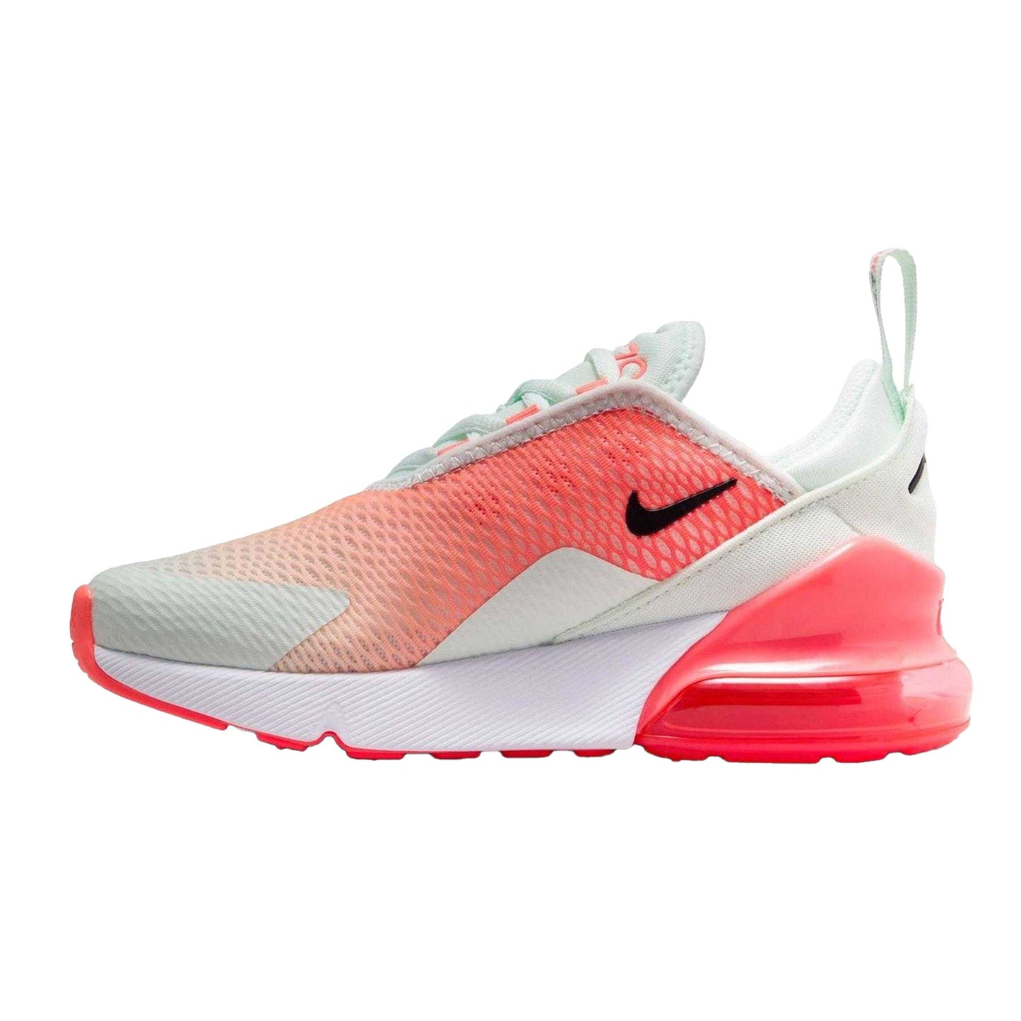 Green - Side - Nike Childrens-Kids Air Max 270 Trainers