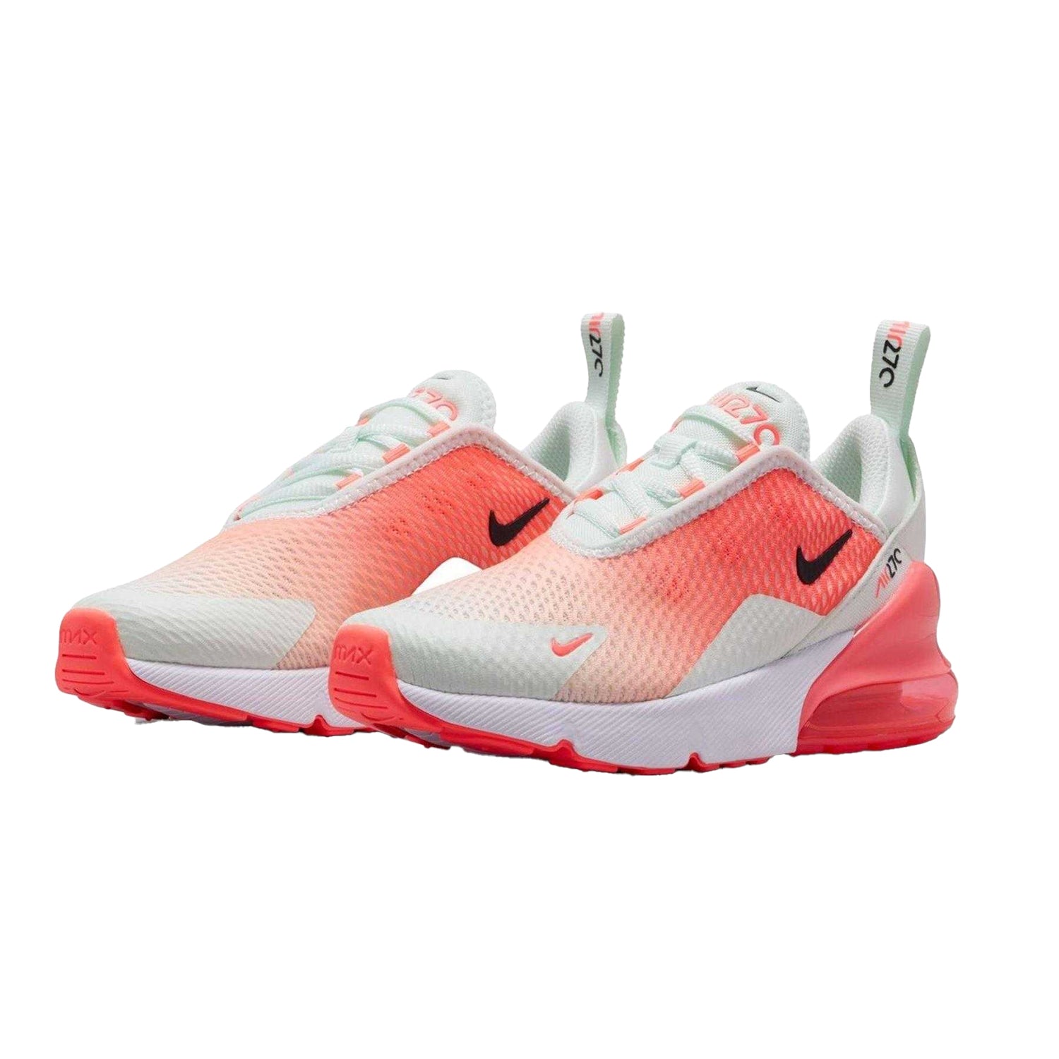 Green - Pack Shot - Nike Childrens-Kids Air Max 270 Trainers