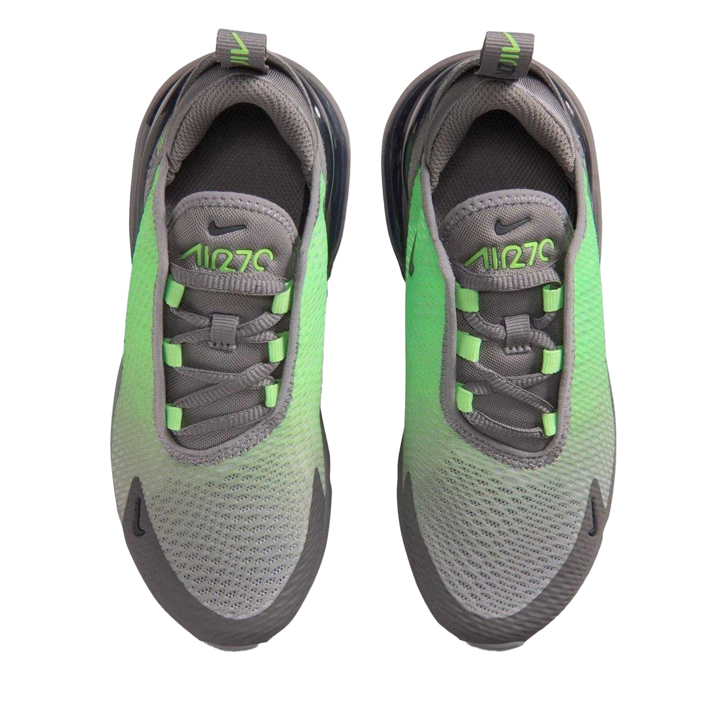 Grey-Volt - Lifestyle - Nike Childrens-Kids Air Max 270 Trainers