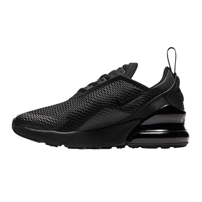 Triple Black - Back - Nike Childrens-Kids Air Max 270 Trainers