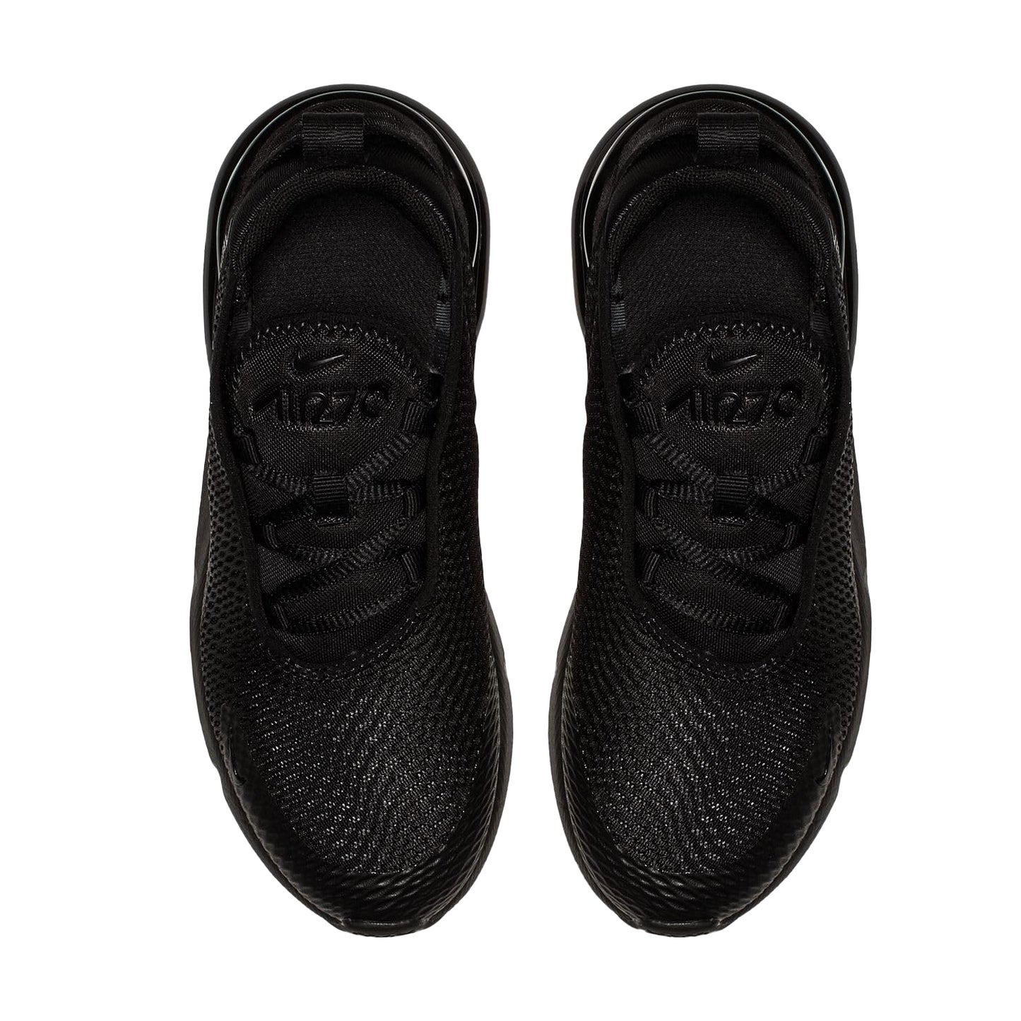 Triple Black - Side - Nike Childrens-Kids Air Max 270 Trainers