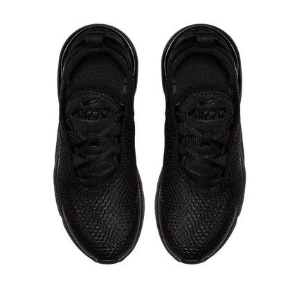 Triple Black - Side - Nike Childrens-Kids Air Max 270 Trainers